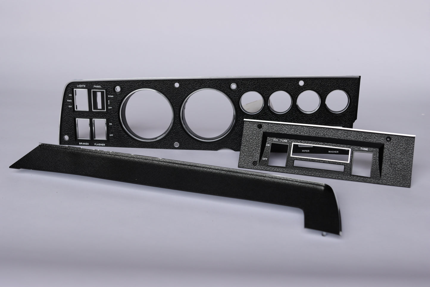 69 Dodge Charger Dash Bezel Set