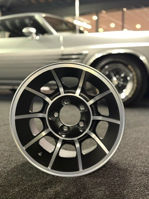 Aluminium Vector Velgen 8 of 10J Satin Black