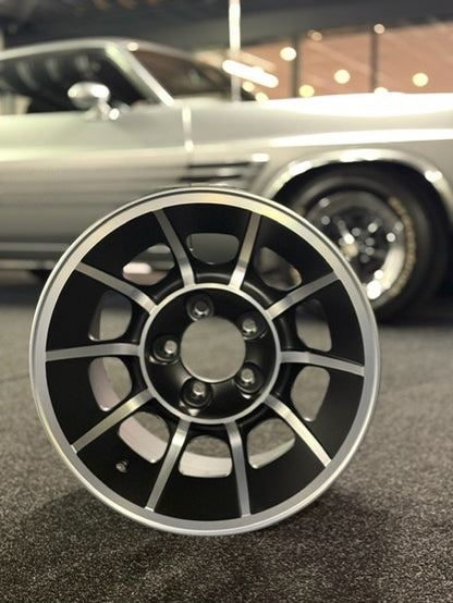 Aluminium Vector Velgen 8 of 10J Satin Black